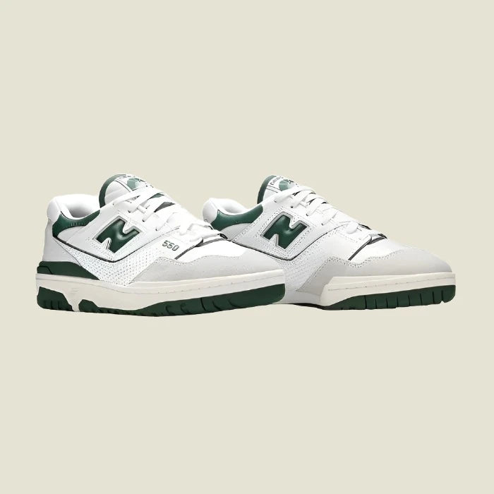 NB 550 'WHITE GREEN / PINE GREEN'