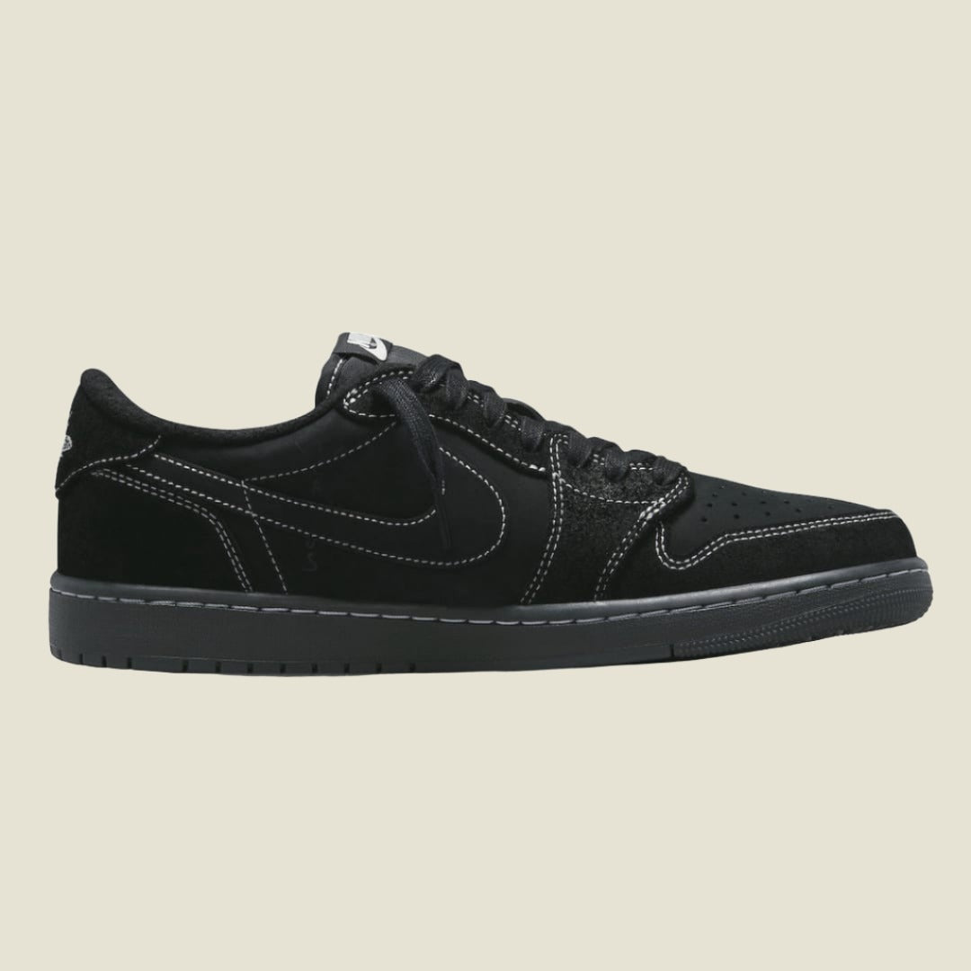 TRAVIS SCOTT X AIR JORDAN 1 LOW OG 'BLACK PHANTOM'
