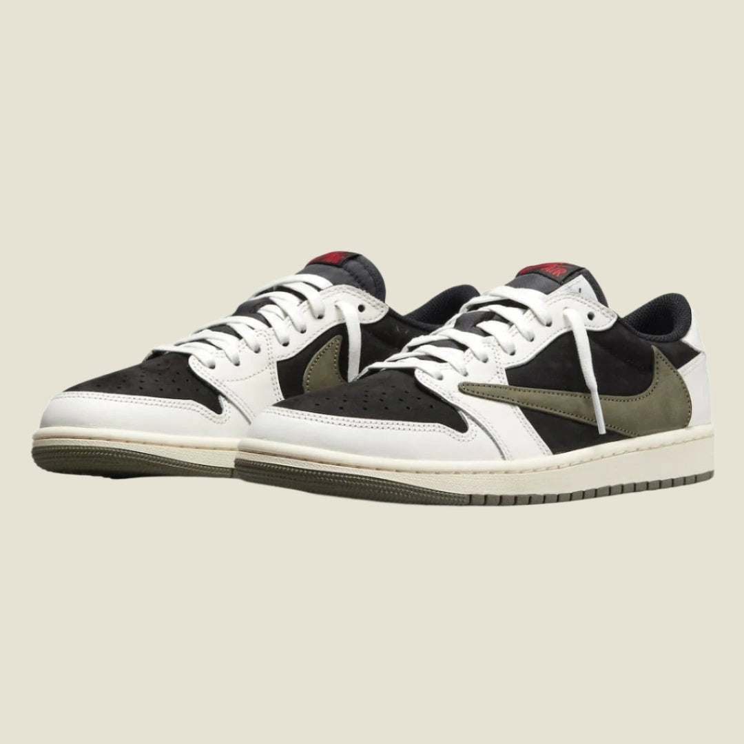 TRAVIS SCOTT X AIR JOR DAN 1 LOW OG 'OLIVE''
