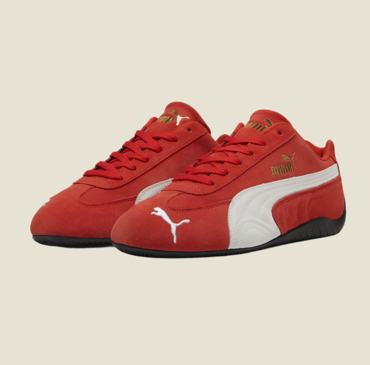 PU MA SPEEDCAT OG 'RED/WHITE'