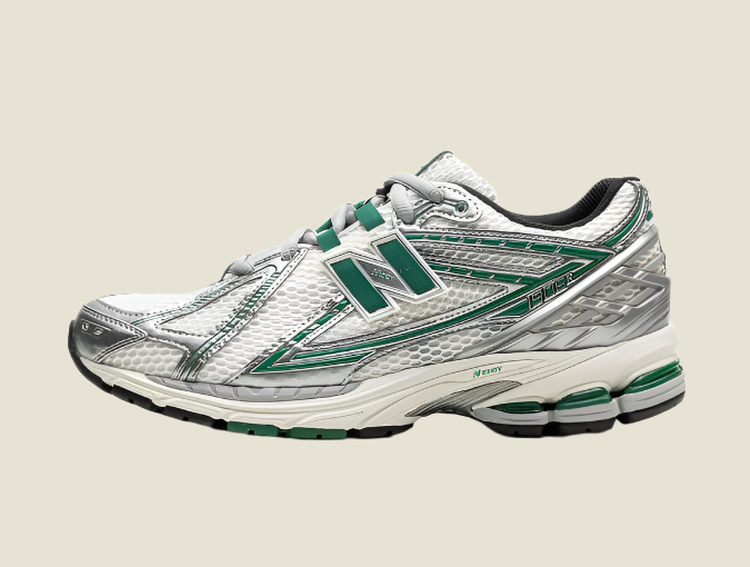 NB 1906R "WHITE/SILVER/GREEN" SNEAKER