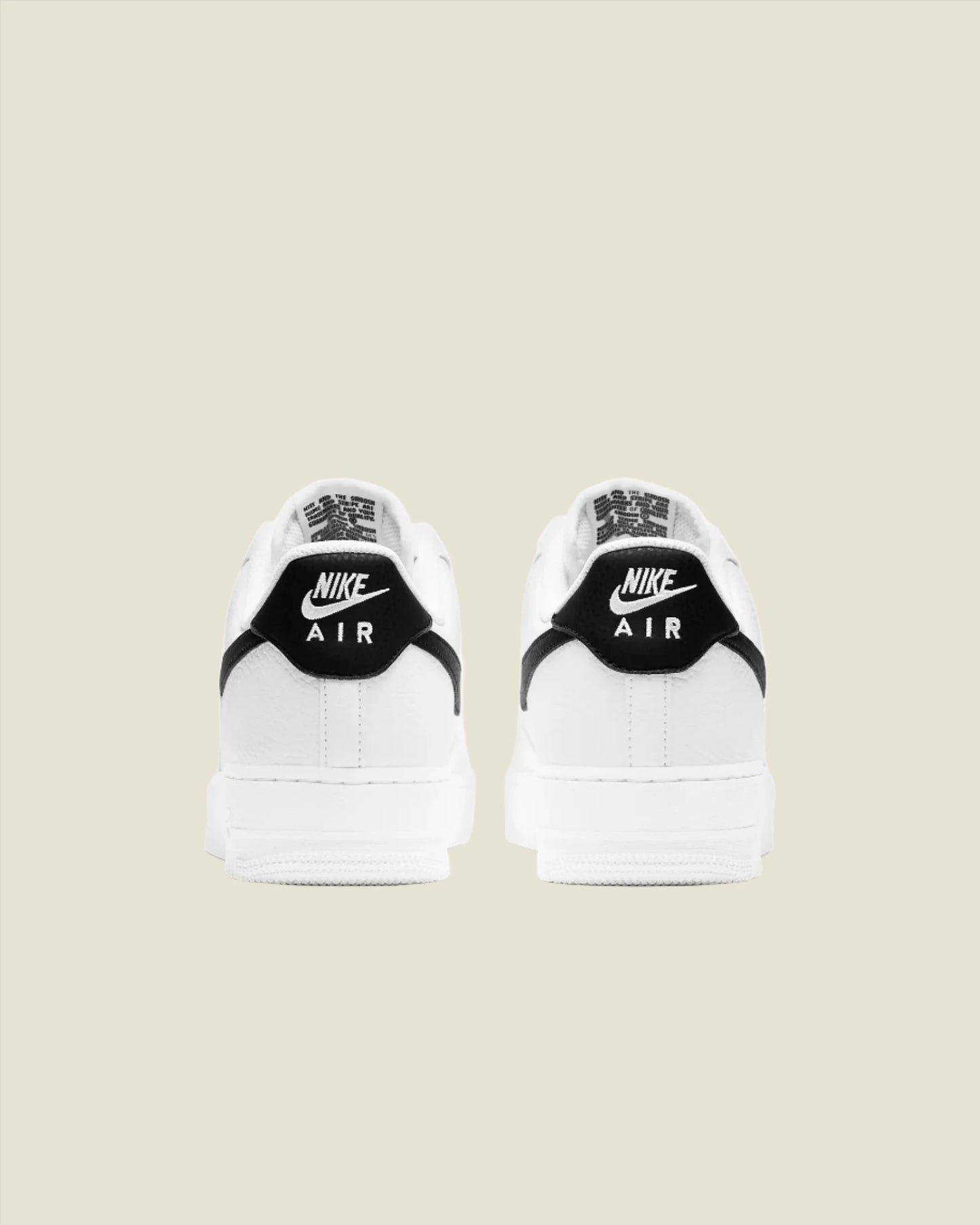 AIR FORCE 1 '07 'WHITE/BLACK'