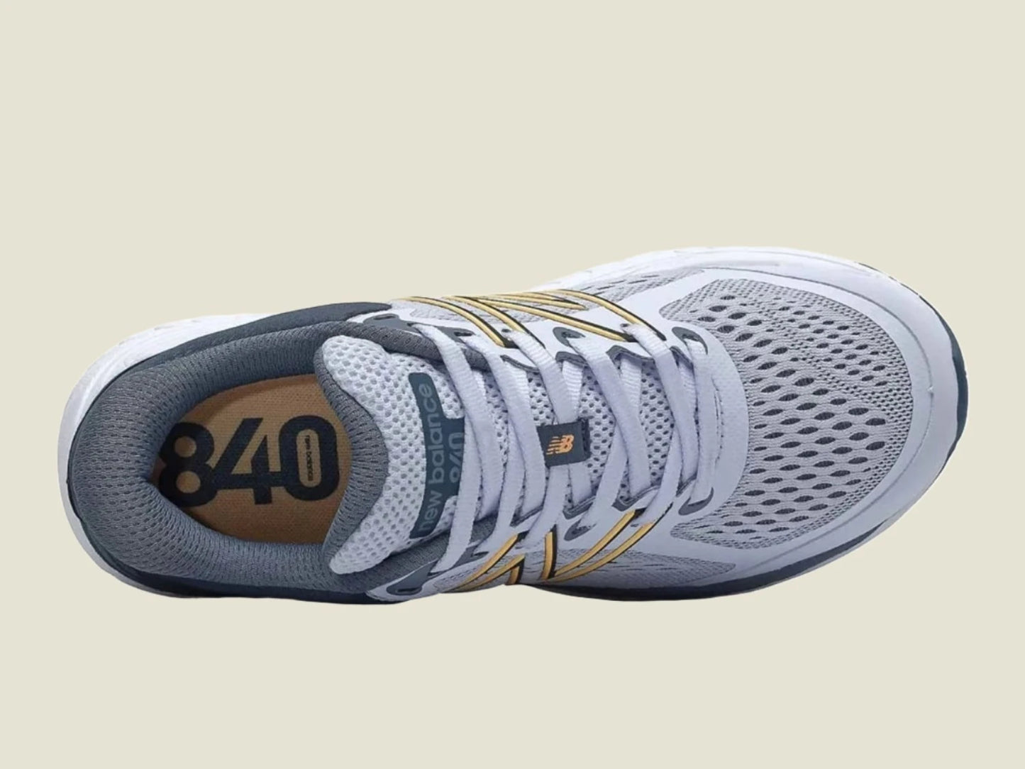 NB 840 V5 - 'SILENT GREY/LIGHT MANGO'