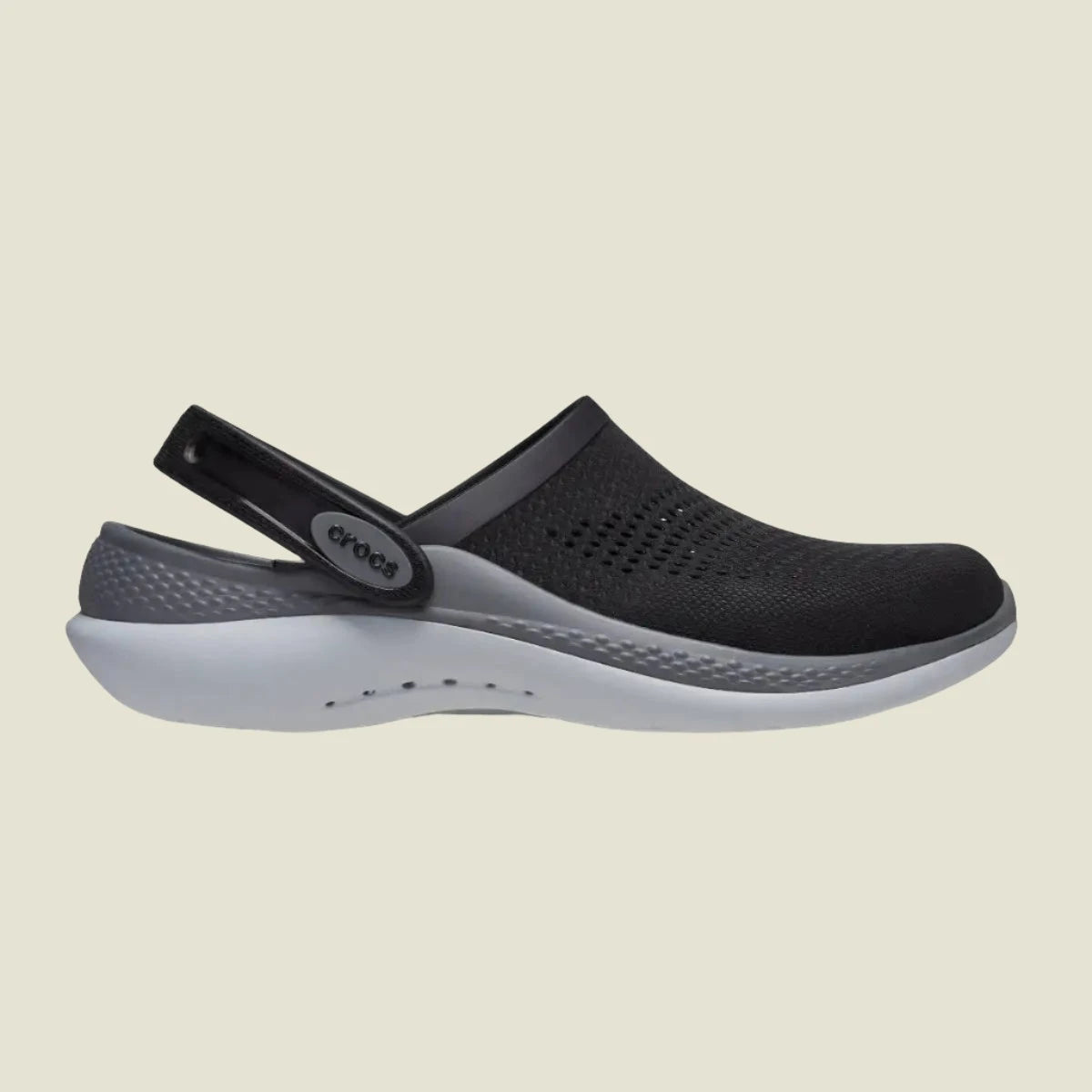 CROCS LITERIDE 360 CLOG 'BLACK AND GREY'