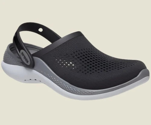 CROCS LITERIDE 360 CLOG 'BLACK AND GREY'