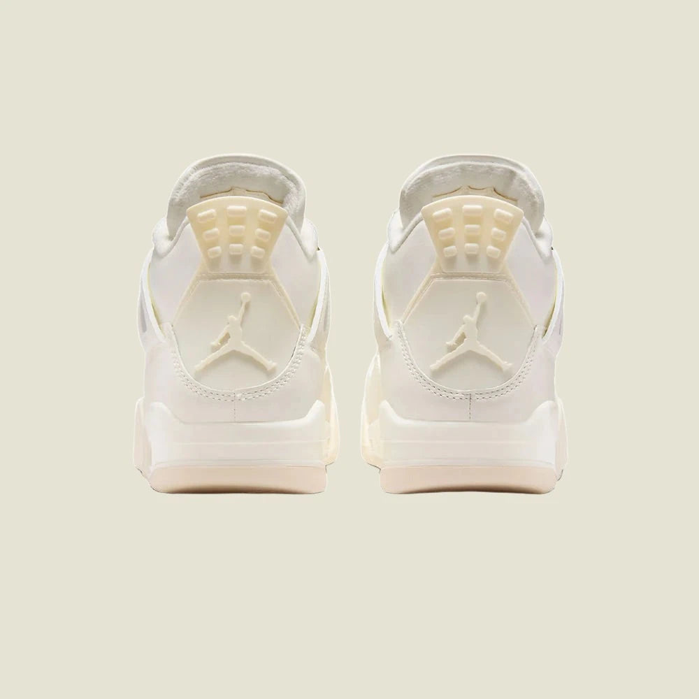 AIR JORDAN 4 RETRO WMNS 'WHITE AND GOLD'