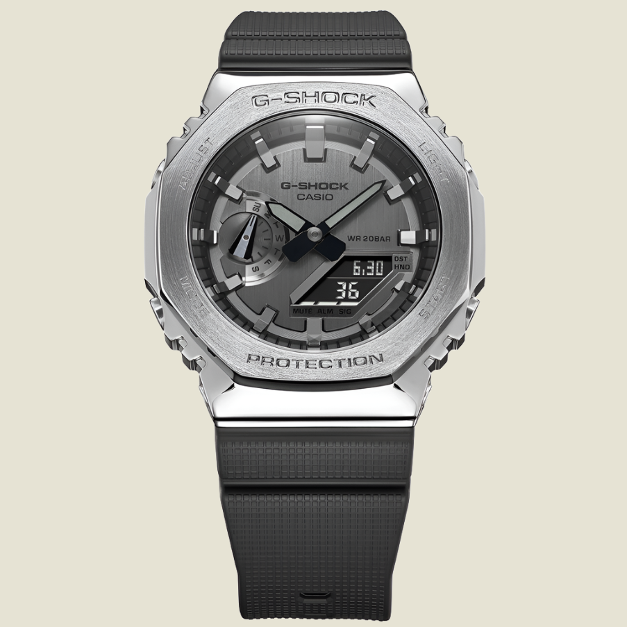 G SH OCK 'SILVER DIAL'