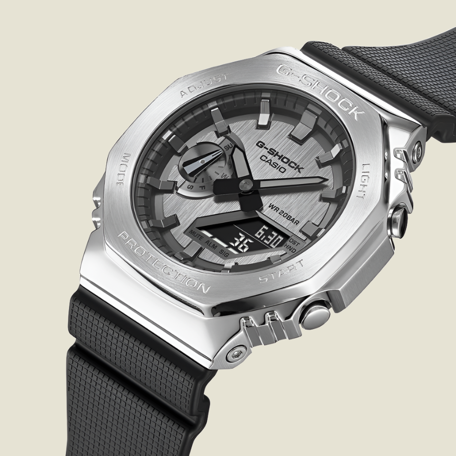 G SH OCK 'SILVER DIAL'