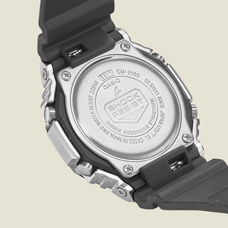 G SH OCK SILVER DIAL anythingshop
