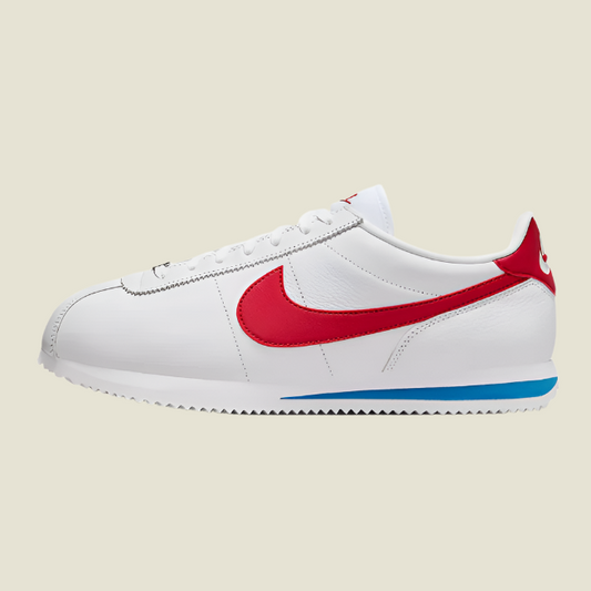 CORTEZ LEATHER 'WHITE'