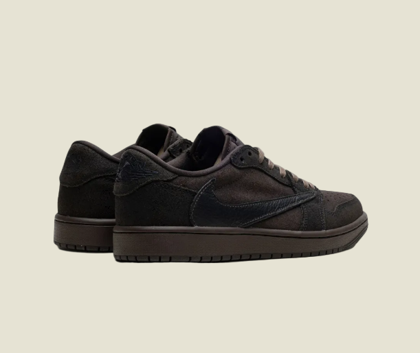 NI KE X TRAVIS SCOTT AIR JORDAN 1 LOW OG "VELVET BROWN/DARK MOCHA SNEAKER