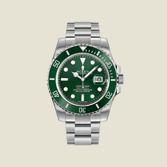 RO LEX SUBMARINER HULK OYSTER PERPETUAL GREEN CERAMIC
