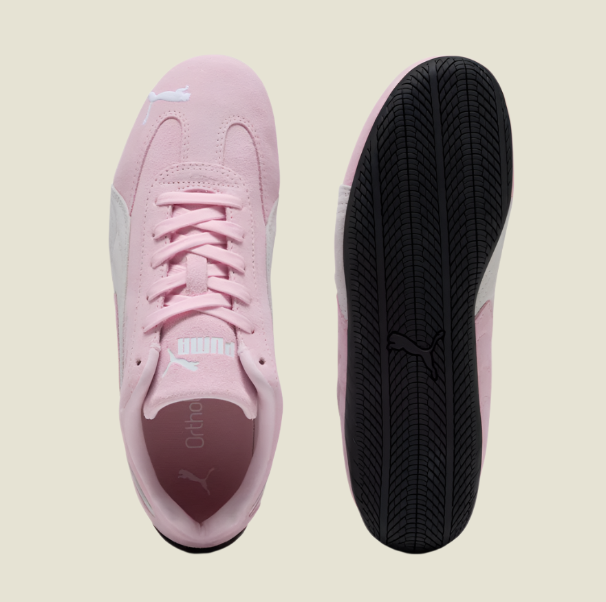 PU MA SPEEDCAT OG 'PINK/WHITE' GIRLS