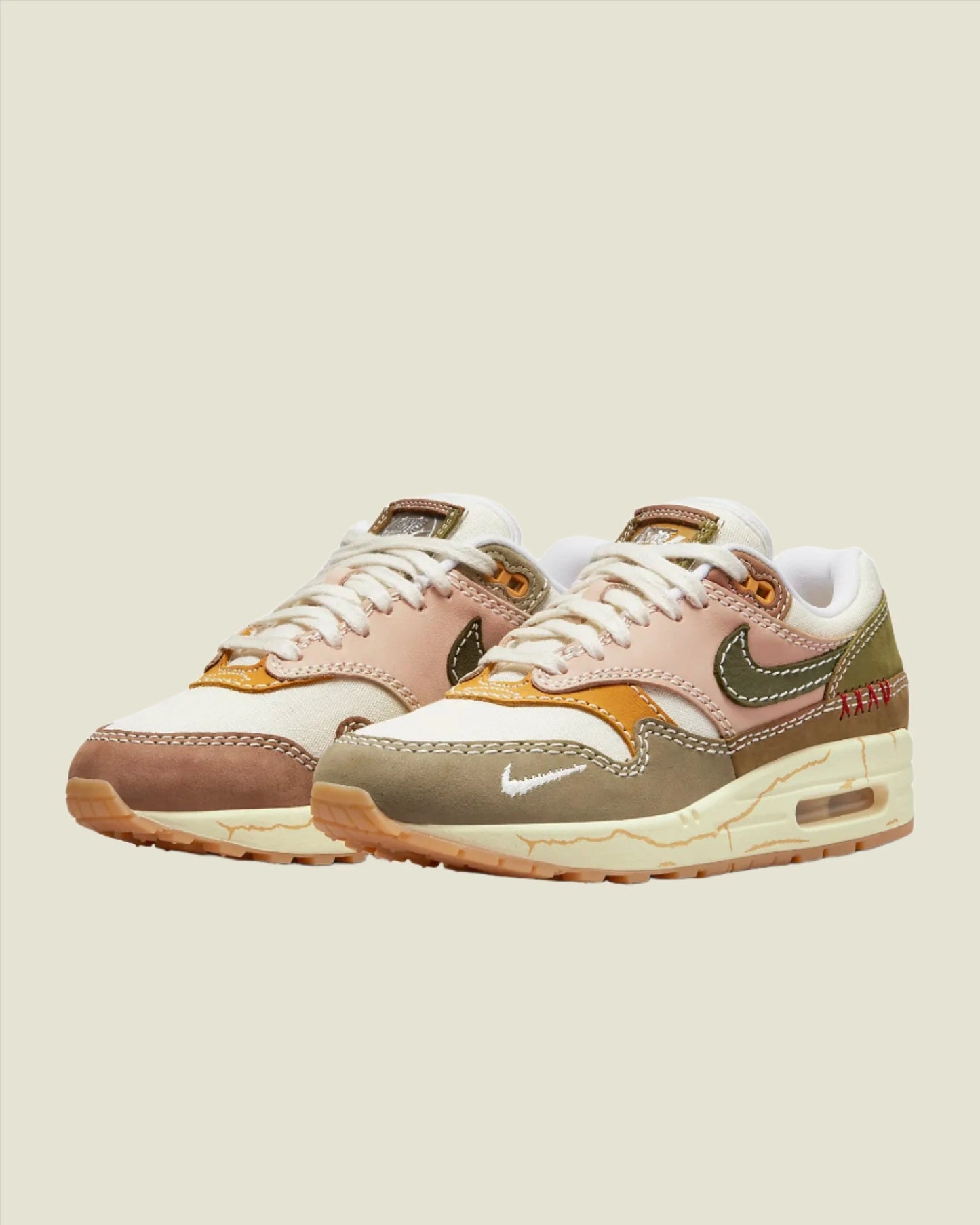 AIR MAX 1 PREMIUM 'SAIL/MINERAL CLAY/PILGRIM/CARGO KHAKI'