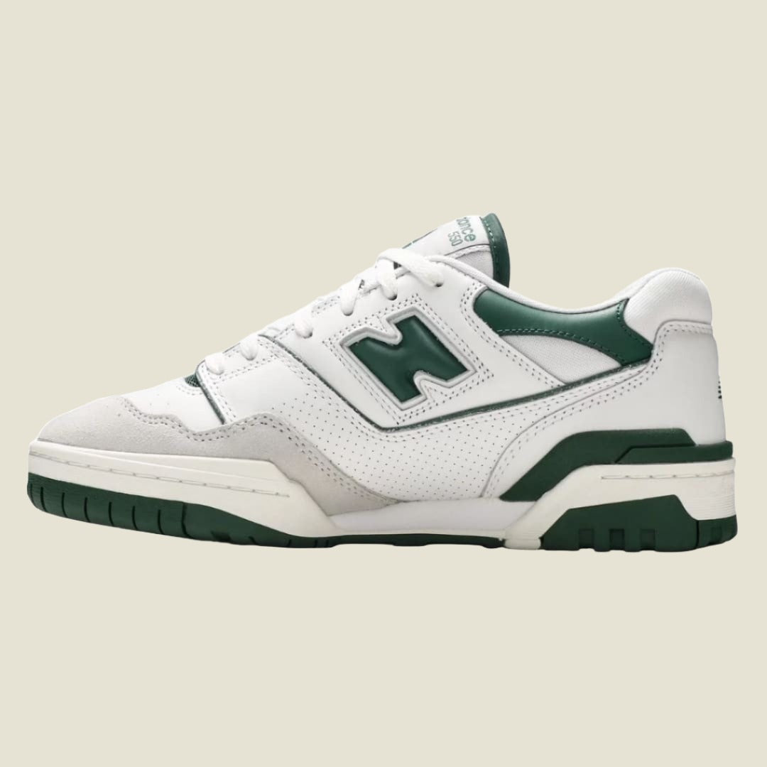 NB 550 'WHITE GREEN / PINE GREEN'